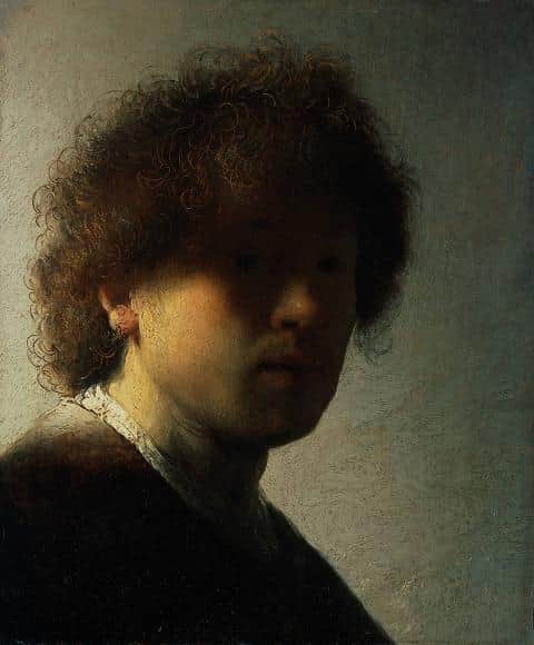 Genç Otoportre Rembrandt