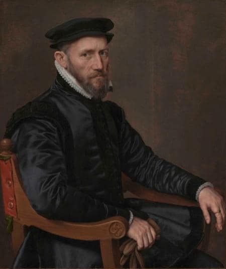 Sir Thomas Gresham Portresi Anthonius Mor