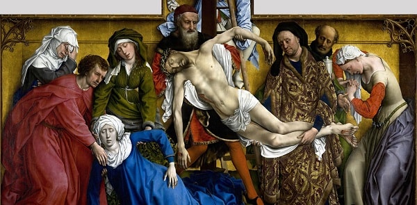 Çarmıhtan İndiriliş, Roger van der Weyden, Prado Müzesi, Önemli Tablolar