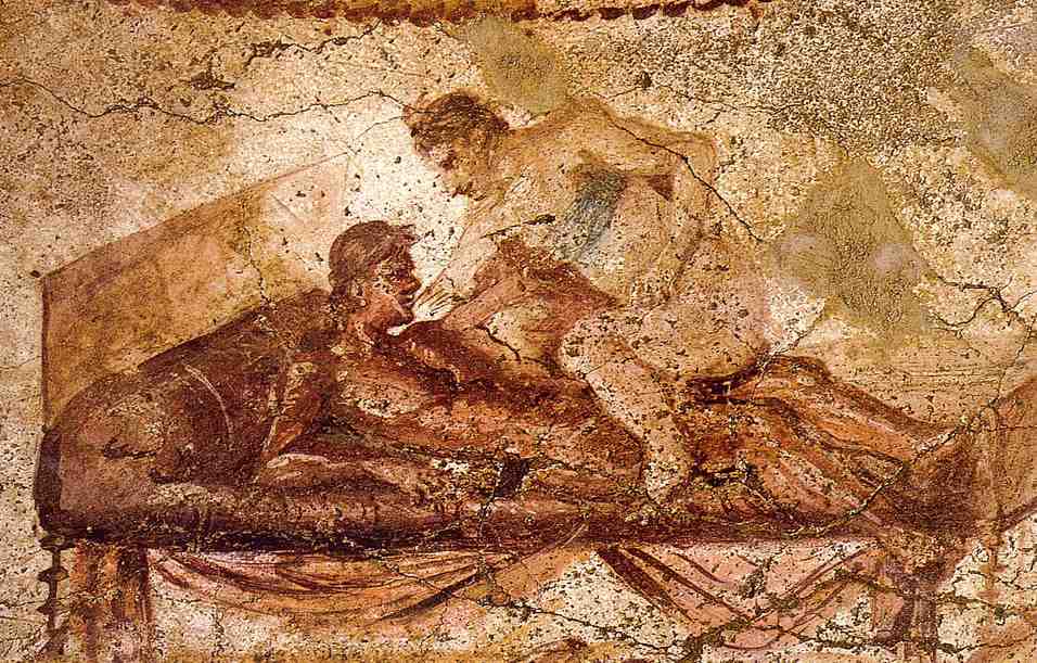 Pinturas Erotico y Pornografico En Pompeya