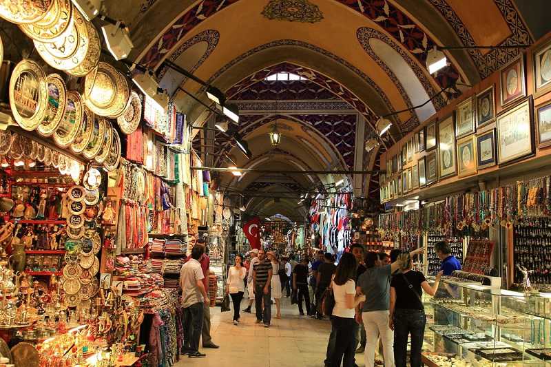 shopping i Grand Bazaar Istanbul