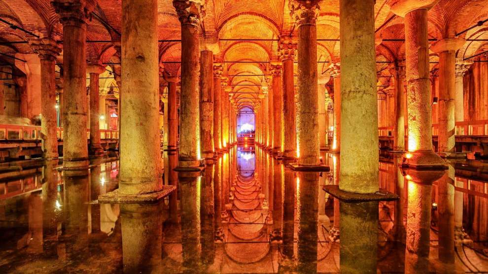 private city tour in istanbul, basilica cistern