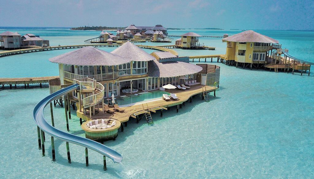 cel mai scump și luxos hotel și vilă deasupra apei din Insulele Maldive