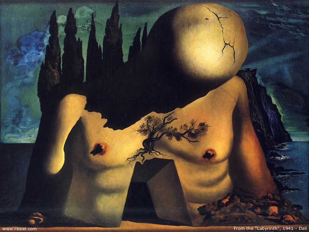famous paintings in salvador dali museum figueres