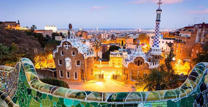 famous houses in park guell