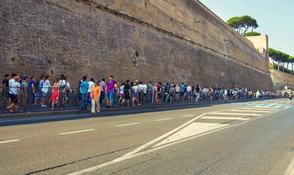 Muzetë e Vatikanit, Bazilika e Shën Pjetrit dhe Kapela Sistine, tarifa e biletës së hyrjes në linjë